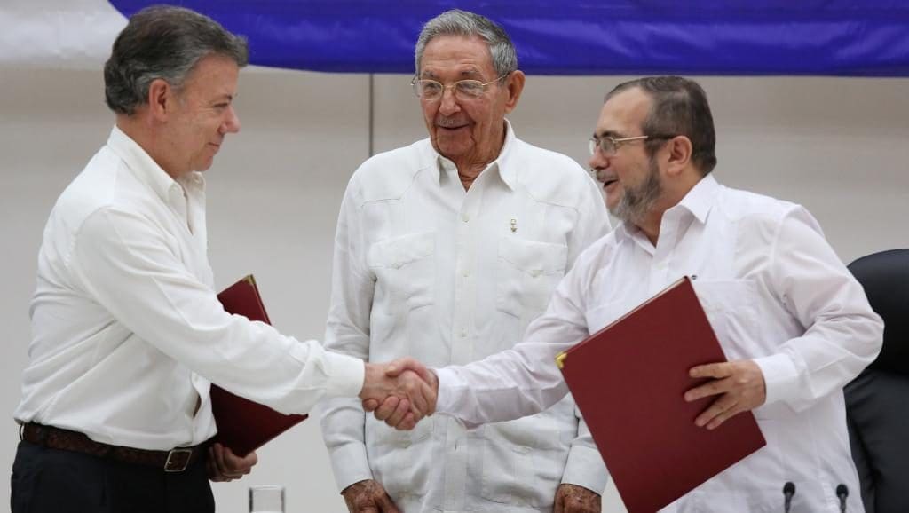 Le  Maroc salue l’accord de paix  signé entre la Colombie  et les FARC