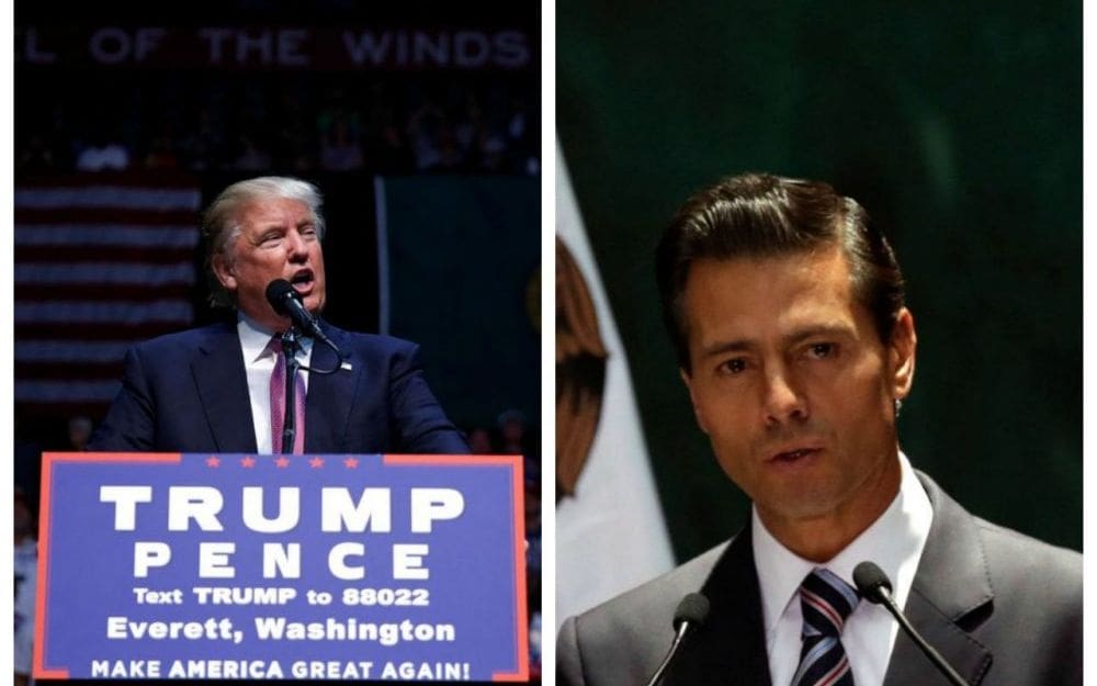 Visite inattendue : Donald Trump se rend au Mexique et rencontrera le président Peña Nieto