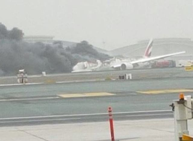 Accident d’un Boeing 777 d’Emirates: tous les passagers  sont sains et saufs (vidéo)