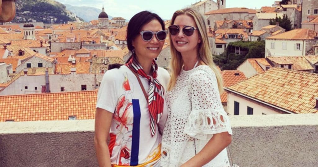 La fille de Donald Trump et la petite amie de Poutine passent les vacances ensemble en Croatie