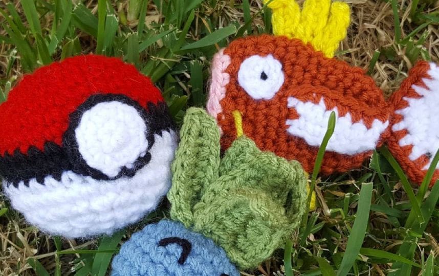 #CrochetGO: Des figurines en crochet de Pokémon déposées à chaque pokéstop