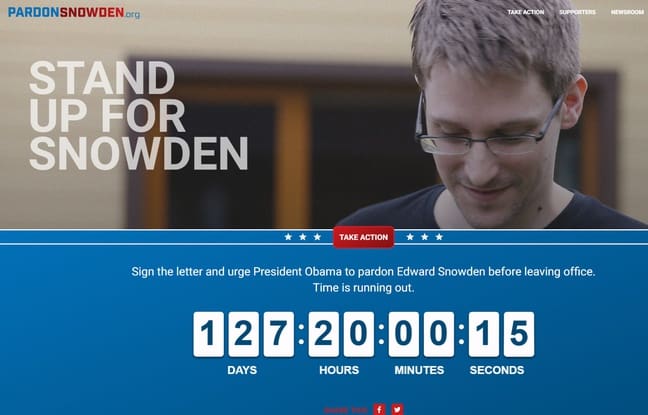 Edward Snowden: Une pétition pour qu’Obama offre sa grâce présidentielle à l’ancien consultant de la NSA