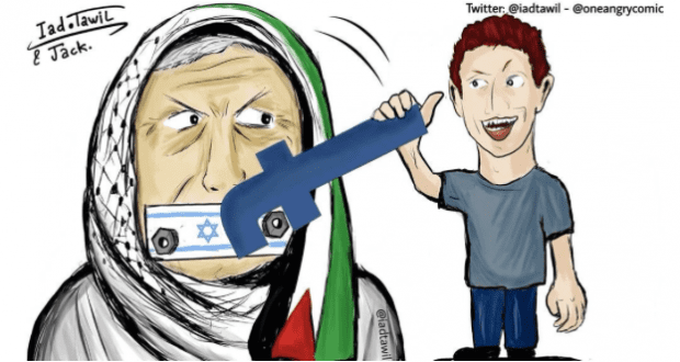 Facebook: Accusé de censurer les comptes de plusieurs journalistes palestiniens à la demande d’Israel (Tweets)