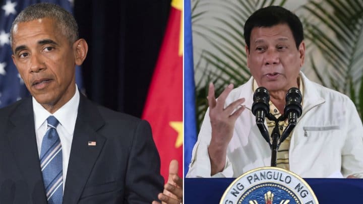 Quand le président philippin traite Obama de  »fils de p**e » ce dernier annule leur rencontre