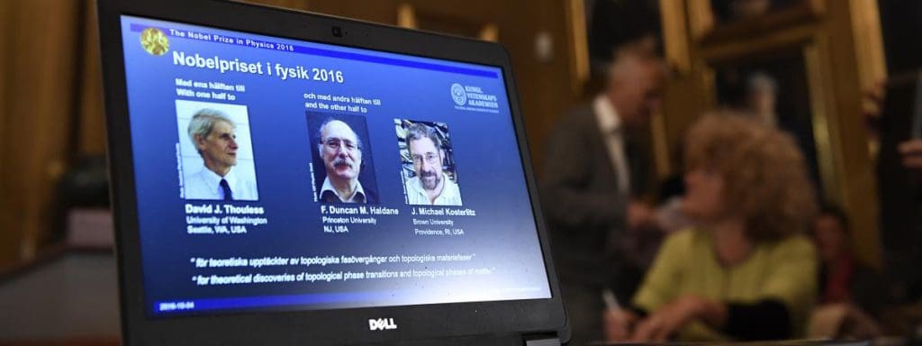 Le Prix Nobel de physique a été attribué à trois britanniques