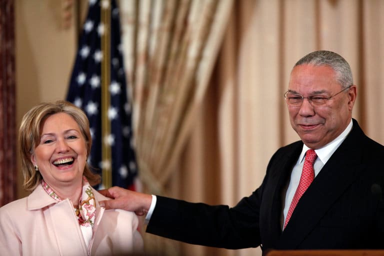Colin Powell votera pour la candidate démocrate  Hillary Clinton