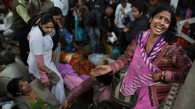 Inde: 12 personnes tuées dans une bousculade  lors d’un rassemblement hindouiste