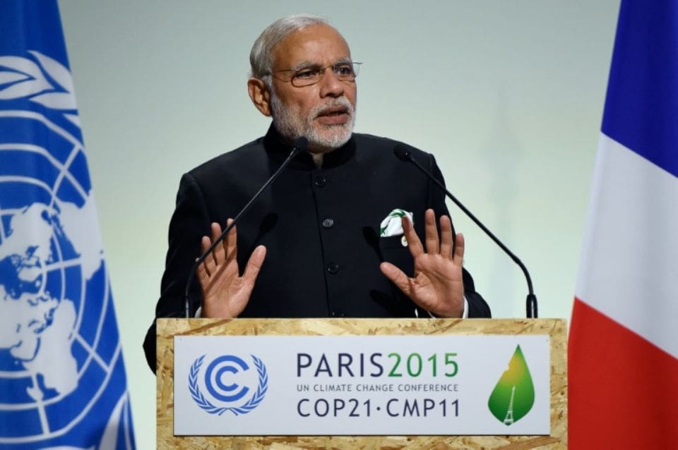 L’Inde a ratifié dimanche l’accord de Paris sur le climat