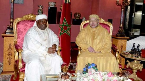 Visite surprise de Mohammed VI au Gabon