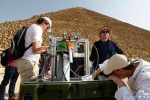 Egypte: Découverte de deux cavités inconnues dans la pyramide de Khéops