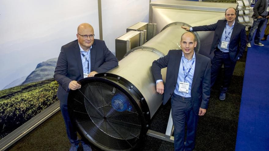 Des ingénieurs néerlandais  inventent un aspirateur géant qui permet d’aspirer les particules polluantes