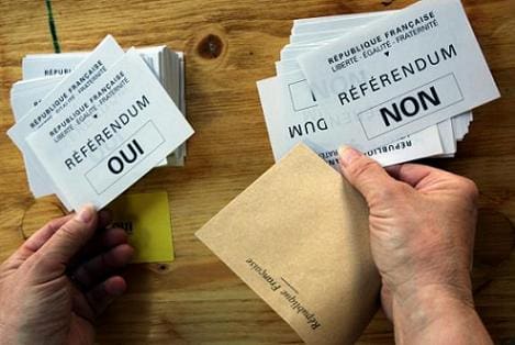 France: Les français  »Pour »  des référendums juste après la présidentielle (sondage)