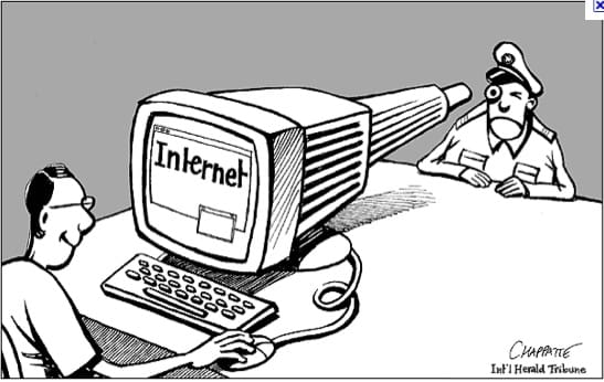 La liberté sur internet décline pour la 6ème année consécutive, 67% des pays sont touchés