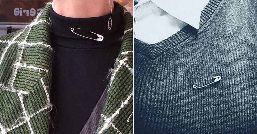 #safetypin: Quand les internautes se mobilisent suite à l’élection de Donald Trump grâce à une épingle à nourrice (photos)