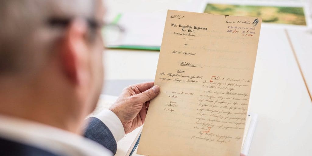 Une lettre rédigée par le grand père de Donald Trump mise au jour par un historien allemand
