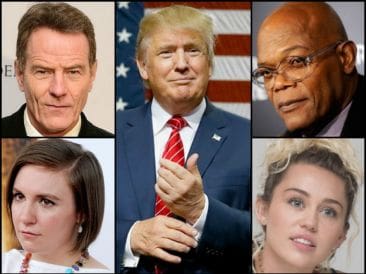 Ces stars américaines qui avaient menacé de quitter les États-Unis si Donald Trump devient président …