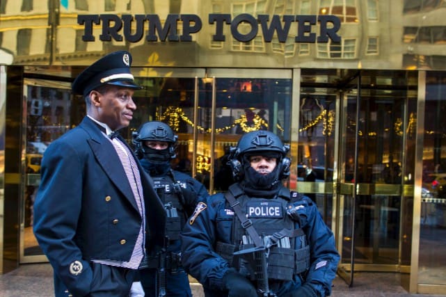 Fausse alerte: Évacuation d’urgence du hall de la Trump Tower à New York