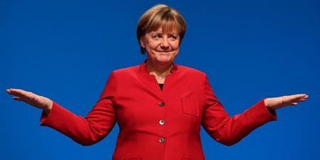 La chancelière allemande, Angela Merkel réélue à la tête de son parti avec 89,5% des voix