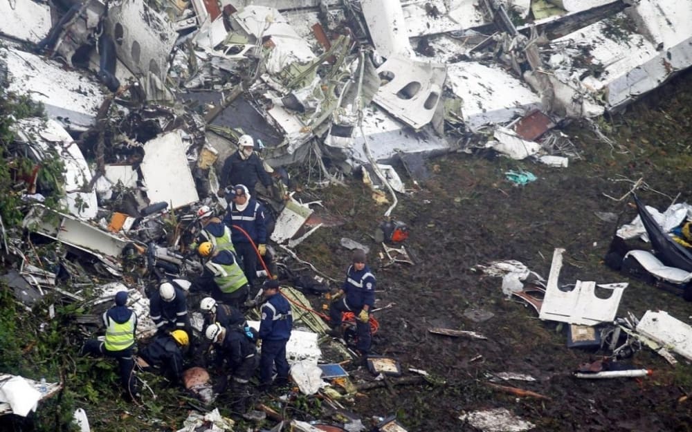 Crash d’avion Colombie: La thèse de panne de carburant se confirme