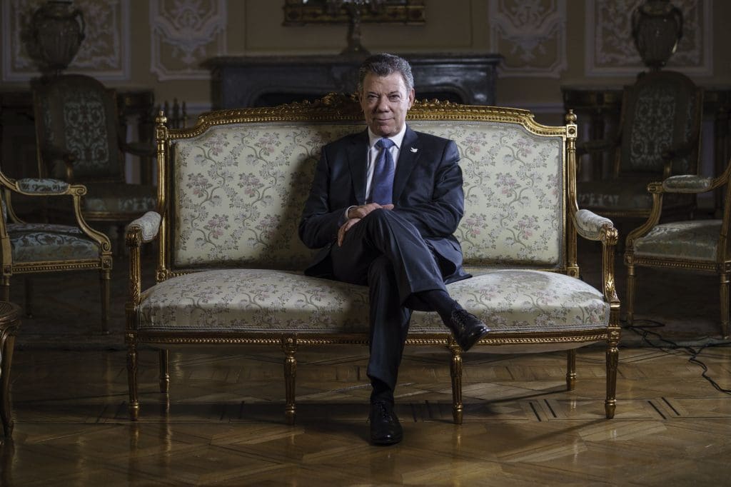 Nobel de la paix:  Le président Juan Manuel Santos reçoit son prix aujourd’hui