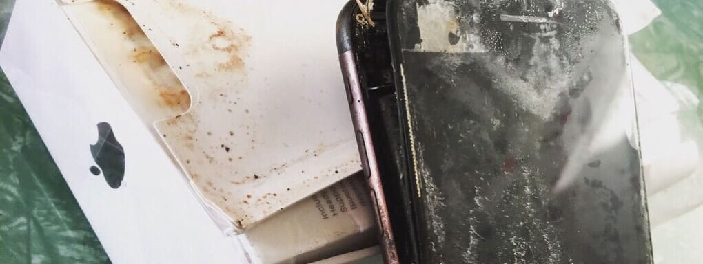 Après Samsung, c’est au tour des batteries d’iphones d’exploser (vidéo)