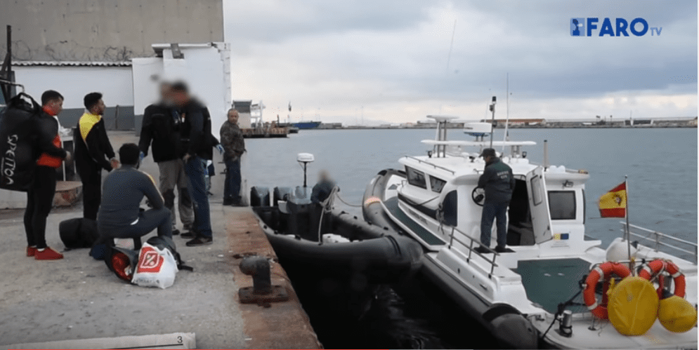 Sebta: arrestation pour contrebande dun homme qui dit avoir été bléssé par balle par une patrouille marocaine en pleine mer