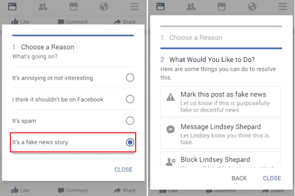 Facebook: Un nouvel outil pour lutter contre  »les fausses informations »
