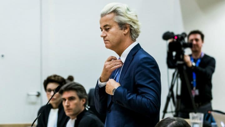 Hollande: Geert Wilders condamné pour incitation à la discrimination à l’encontre des Marocains