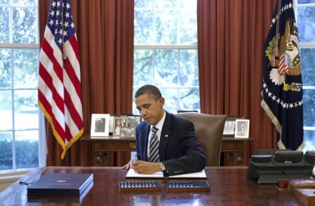 Nostalgique Barack Obama se construit un nouveau  »bureau ovale » dans sa futur demeure