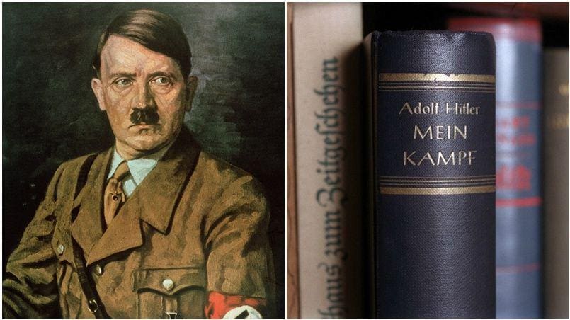 Carton plein pour la réédition de Mein Kampf d’Adolf Hitler en Allemagne