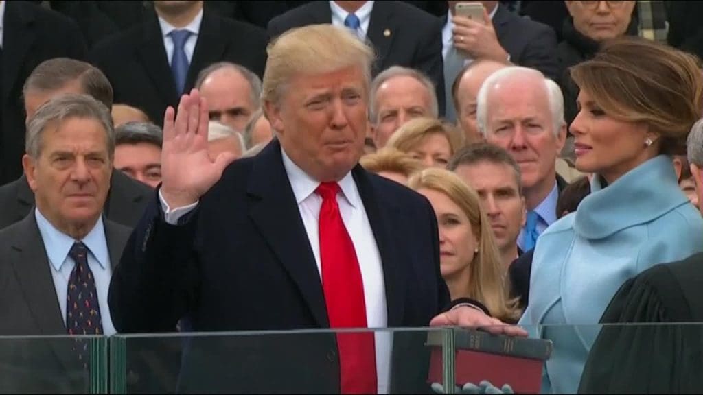 Donald Trump officiellement 45ème président des Etats-Unis (vidéo)