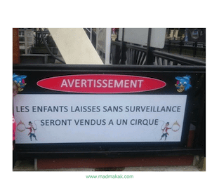 On vous aura prévenu….