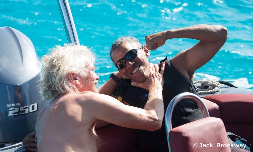 Barack Obama s’éclate dans les iles vierges britanniques (vidéo)