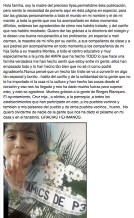 Espagne: grâce à la solidarité, le corps du petit Ilyas rapatrié au Maroc