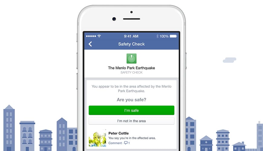 Facebook: L’outil safety check s’enrichit de nouvelles fonctionnalités