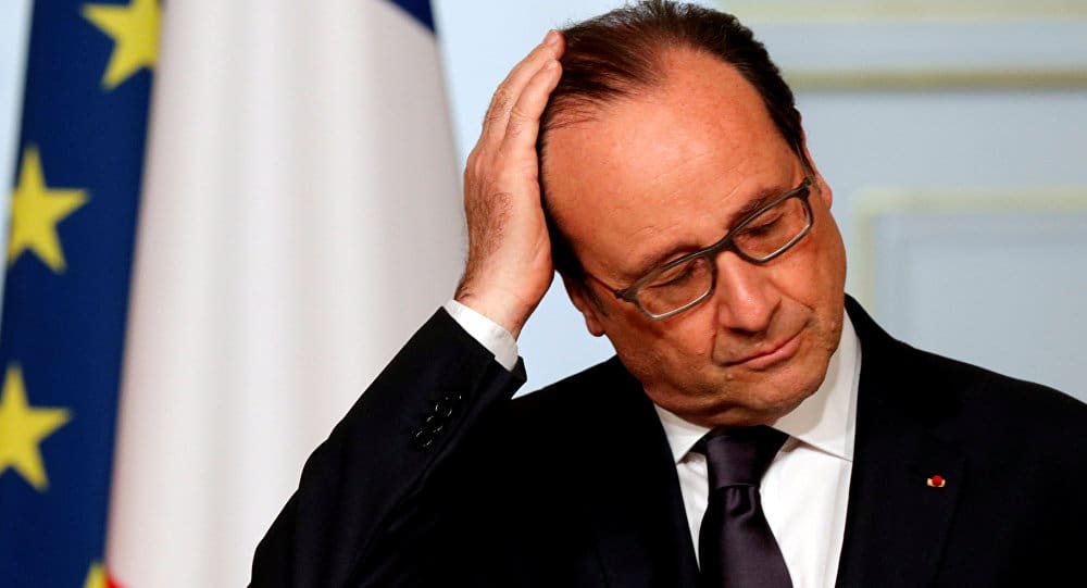 François Hollande:  »La menace d’une victoire de Marine Le Pen existe… »