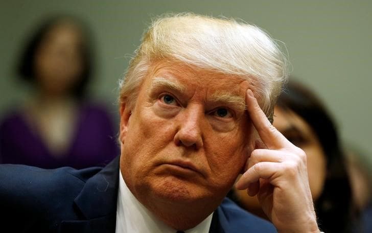 États-Unis: Une feuille d’impôts de Donald Trump rendue public par la chaine américaine MSNBC (photo)