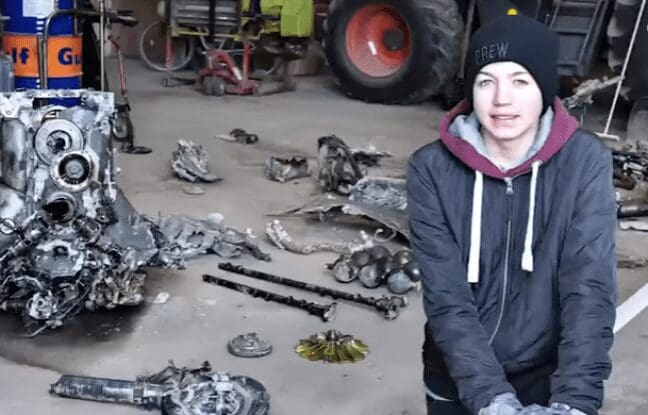 Un adolescent danois découvre une épave d’un avion nazis avec les restes de son pilote (vidéo)