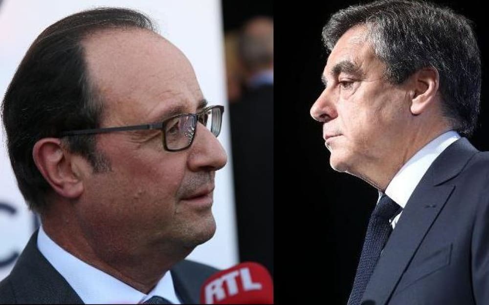François Hollande:  » François Fillon est au delà et en deçà de la dignité »
