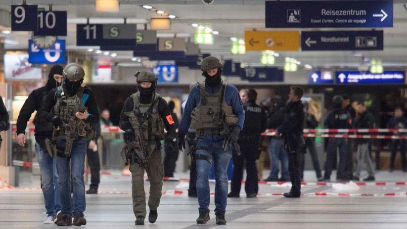 Allemagne: Sept blessés dans une attaque à la hache perpétrée par un ressortissant d’ex Yougoslavie dans une gare de Dusseldorf