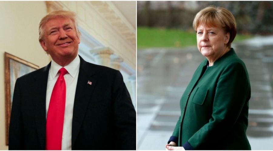 La tant attendue rencontre entre Donald Trump et Angela Merkel, c’est aujourd’hui