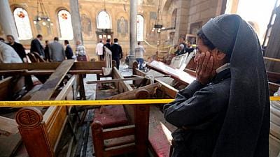Egypte: Le ministère de l’intérieur égyptien identifie l’auteur de l’attaque contre l’église d’Alexandrie