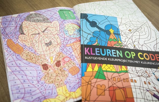 Un livre de coloriage avec un dessin d’Hitler  retiré de la vente (photos)