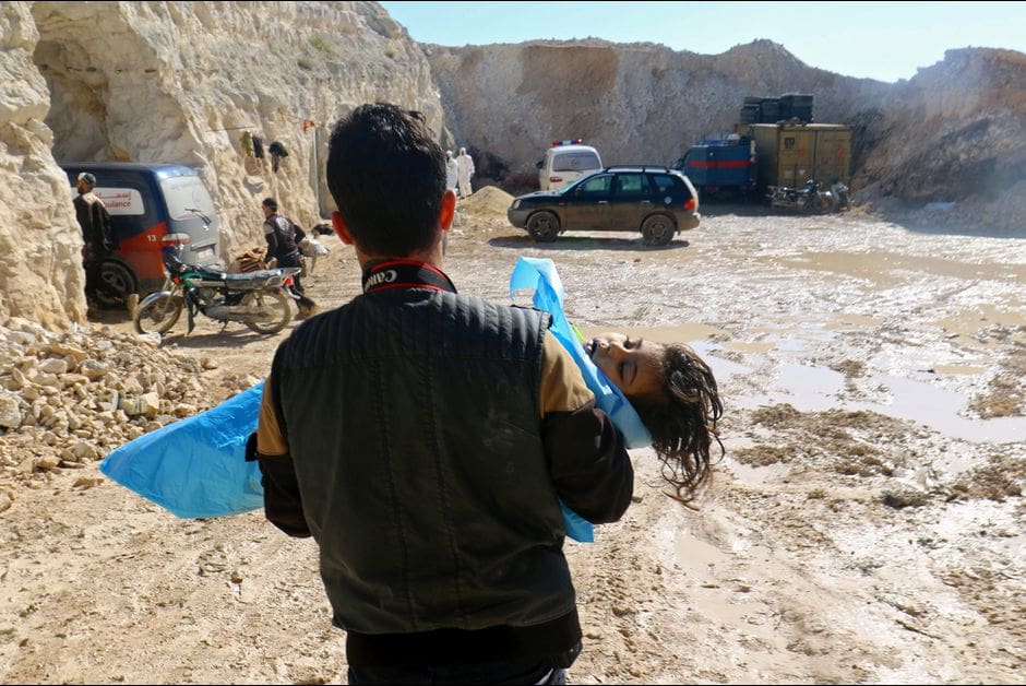 Le bilan de l’attaque chimique en Syrie s’élève à 86 morts dont 30 enfants