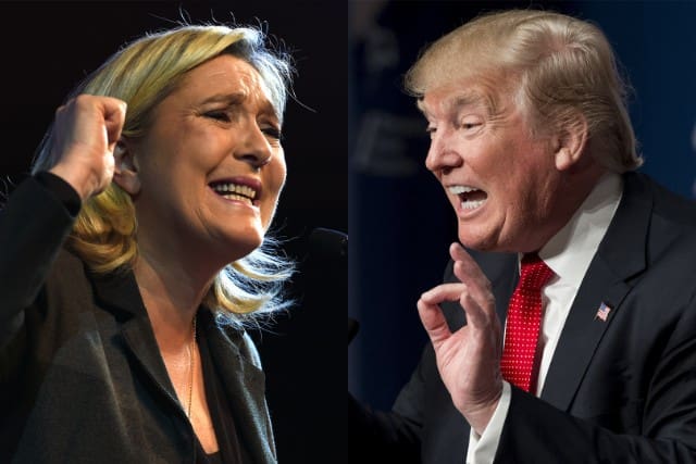 Donald Trump:  » L’attaque contre les Champs Elysées va probablement aider Marine Le Pen »