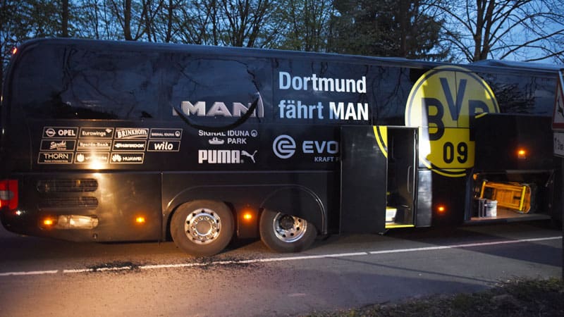 Attaque du bus de l’équipe de foot de Dortmund: Le mobile de l’auteur présumé était financier