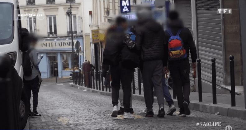 TF1 et les enfants marocains de la rue à Paris (vidéo)
