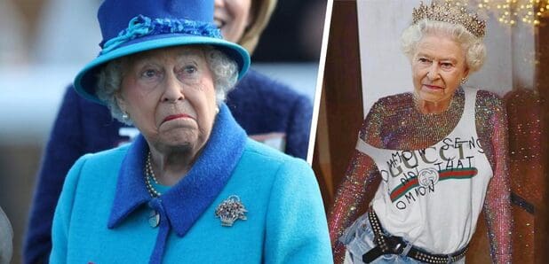 Hommage de Rihanna à la Reine Elizabeth II: Elle colle sa tête sur ses tenues sexy (photos)