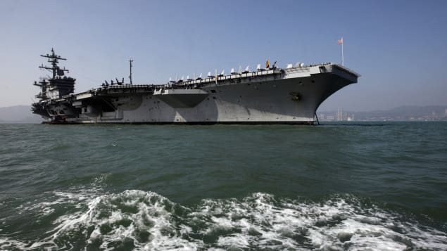 États-Unis:Envoi d’un porte-avions vers la péninsule nord coréenne