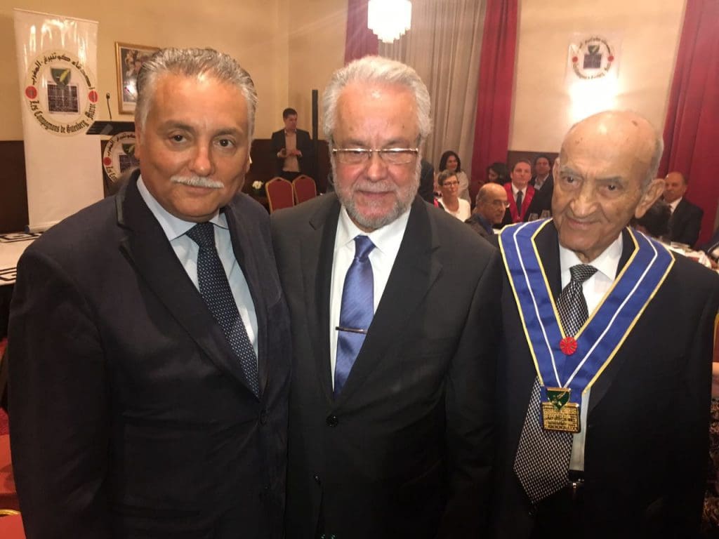 Abderrahmane Youssoufi membre d’honneur de la confrérie des Gutenbeg